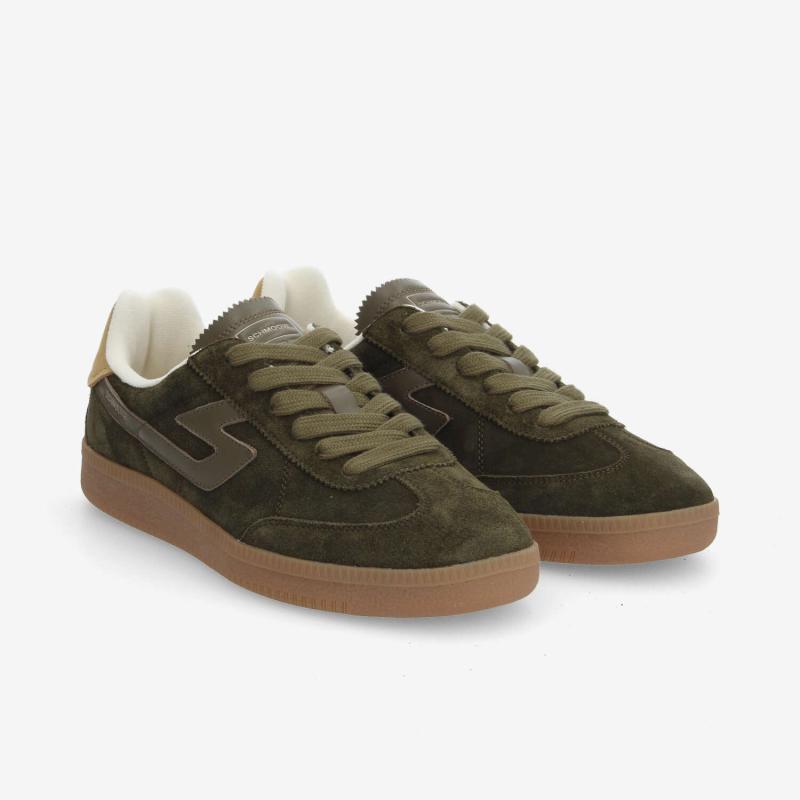 SHEFFIELD JOGGER M - SUEDE/NUBUCK - KAKI/CAMEL
